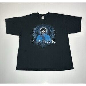 Kid Rock You Can’t Sell Short & You Can’t Buy Cool T-Shirt Black Adult Size 2XL